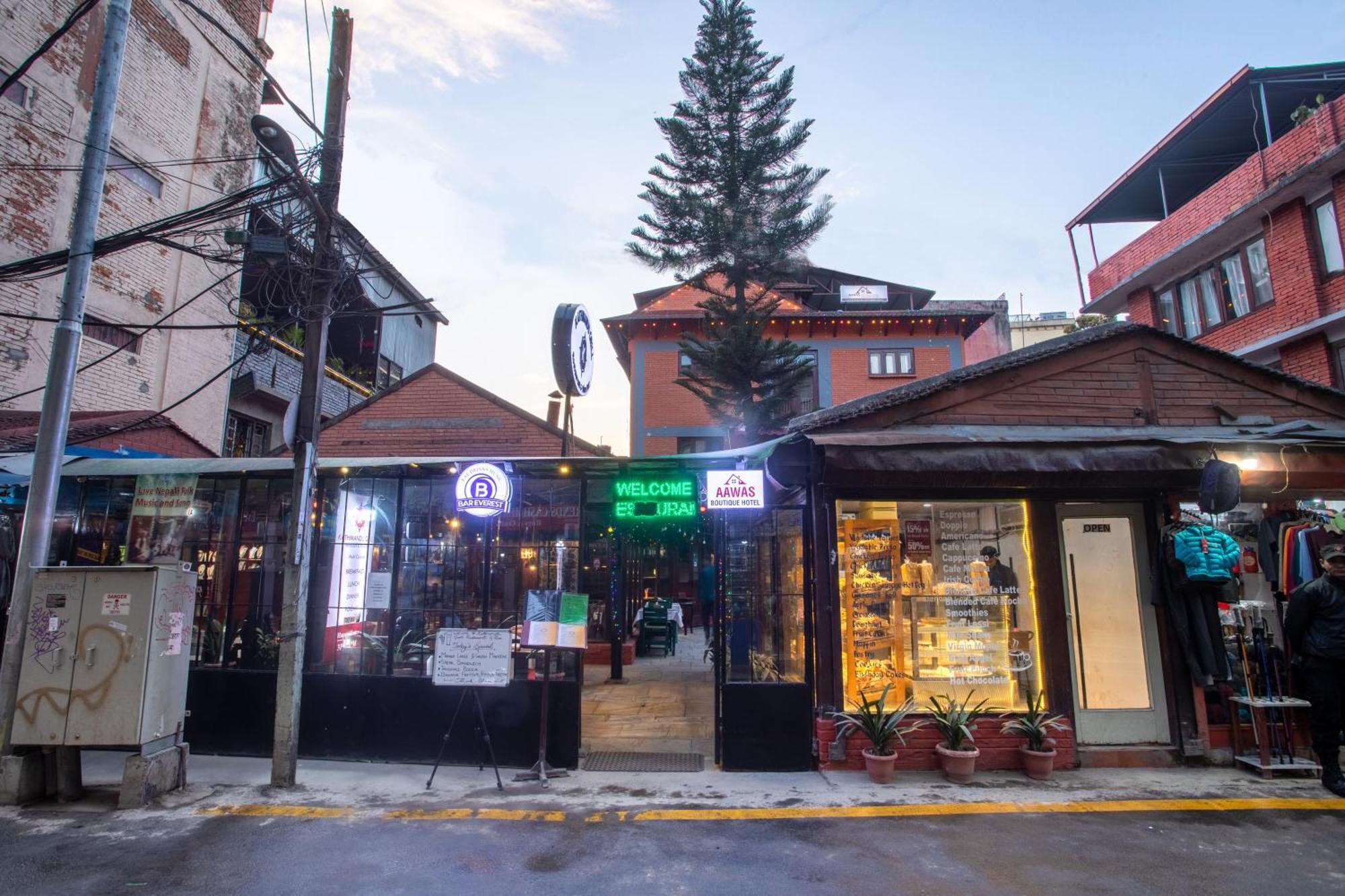 Aawas Boutique Hotel Kathmandu Exterior foto